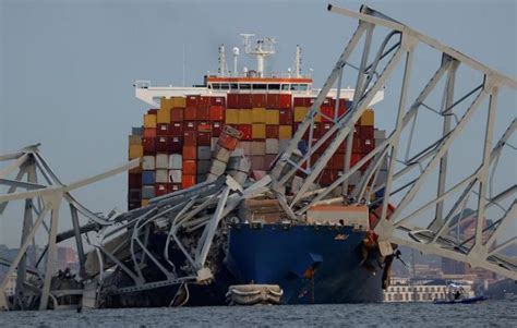 video baltimore ship bridge collision
